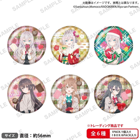 『時々ボソッとロシア語でデレる隣のアーリャさん』トレーディングホログラム缶バッジ vol.2 BOX